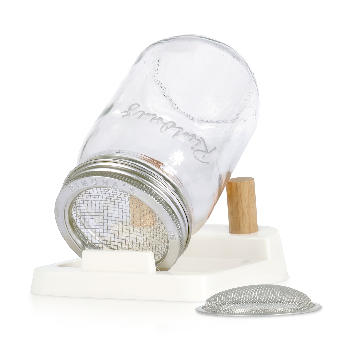 Curved Sprouting Mason Jar Kit